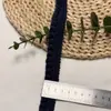 2cm Nueva Chaqueta de Plumas Estilo Invierno Abrigo de Algodón Tira de Adorno Ropa Estilo Chanel Lana Islandesa Accesorios de Encaje Estilo Chanel