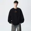 Sudadera Casual Simple Nueva para Hombre Otoño/Invierno 2026 Top de Moda Estilo Coreano Único Suéter para Hombre