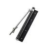 Cerrador de Puerta de Acero Inoxidable, Cerrador de Puerta de Habitación de Hotel, Cerrador de Puerta Invisible Ajustable con Amortiguación Silenciosa, No Requiere Taladrar