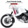 Adecuado para Ducati Desert X Guardabarros Delantero Extensión Impermeable 270mm Guardabarros 2022 2023