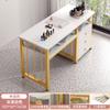 Juego de Mesa y Silla para Manicura 2025 Nuevo Económico Banco de Trabajo Individual Doble Accesible Mesa de Manicura de Lujo de Gama Alta Celebridad de Internet