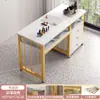 Armário de Exposição para Salão de Unhas, Armário de Produtos para Salão de Beleza e Barbearia, Prateleira de Armazenamento Visível em Acrílico, Armário de Exposição para Presentes
