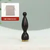 Sândalo Roxo Pequeno Lótus Massageador de Olhos Chifre Bastão de Massagem Facial para Puxar Tendões e Pontos de Acupuntura Cuidados com a Pele para Mulheres