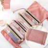 Bolsa Cosmética com Toque de Alto Nível, Bolsa de Higiene Pessoal de Grande Capacidade, Organizador de Maquiagem Portátil Extragrande, Bolsa de Armazenamento Rápido, Ferramenta à Prova d'Água
