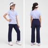 Suministro Directo de Fábrica Pgm Pantalones de Verano para Niñas Pantalones de Golf Ropa para Niños Tejido Cómodo Pantalones Deportivos