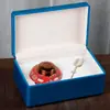 Yuerui Latas de Té Esmaltadas Cajas de Regalo Almacenamiento de Materiales Medicinales de Alta Gama Sello Pequeño Altar Cerámico Botella de Té Grande Vacía