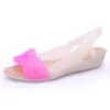 Sandalias de Cuña para Mamá para Mujer, Zapatos de Gelatina de Verano, Zuecos de Playa, Sandalias de Plástico con Punta Abierta, Zapatos de Moda para Mujer