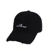 Gorra de Béisbol con Bordado de Letras Desgastadas Estilo Americano para Mujer, Moderna y Versátil, Adecuada para Uso Casual al Aire Libre y Ciclismo, Gorra de Pico Adelgazante