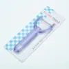 Cuchillo Pelador Plástico PP Pelador Multifuncional Pelador de Patatas Casero Pelador de Verduras y Frutas Gadget de Cocina