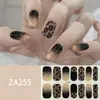 ZA - Adhesivo para uñas blanco sin hornear, totalmente impermeable, parche para decoración de uñas, sensación avanzada, simple, pegamento para esmalte de uñas al por mayor