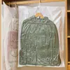 Bolsas de Compresión al Vacío Colgantes Personalizadas, Bolsas Transparentes para Almacenamiento Doméstico para Abrigos, Chaquetas de Plumas y Ropa