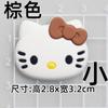 Pequeño lazo con letras de gato Katie KT, accesorio de goma suave para hacer tú mismo, zapatillas estéreo, funda para teléfono móvil, pegatina decorativa para taza de agua