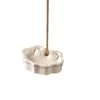 Suporte de Incenso Ruyi Celadon para Varetas de Incenso, Decoração de Casa Estilo Zen, Ornamento de Sala de Chá Estilo Chinês, Incensário de Cerâmica, Queimador de Sândalo