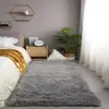 Tapete Grosso e Macio para Quarto, Tapete de Cama Moderno e Resistente a Manchas, Adequado para Janela, Varanda, Sala de Estar e Cobertura Completa do Cômodo, Tapete de Lã de Seda