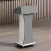 Podio, mesa del orador, mostrador de recepción, mostrador de bienvenida del hotel, mesa del anfitrión de la conferencia, mostrador del conserje, mostrador de recepción de invitados, mesa del maestro de ceremonias