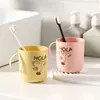 Taza de Cepillo de Dientes Creativa y Personalizada con Ojos Grandes Lindos para Uso en Casa, Taza de Plástico para Cepillo de Dientes de Pareja, Taza para Enjuague Bucal