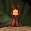 Desenho Animado Fofo Sândalo Coelho dos Desejos Colar Pingente Bolsa Acessório Corrente de Celular Chaveiro Amuleto Estilo Menininha