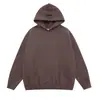Moletom com Capuz de Veludo Estampado com Letras Estéreo Essentials Névoa Jaqueta Street Hip-Hop Juvenil Masculina e Feminina