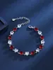 Pulsera de Corazón de Moda con Incrustaciones de Circonita de Nuevo Estilo Transfronteriza, De Venta Caliente, Diseño Personalizado, Elegante y Generosa, Forma de Corazón, Lujo Ligero, Joyería Versátil