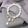 Explosões Super Fada Mori Cristal Lua Pulseira Feminina Design de Nicho Estudante Joker Cor Doce Pulseira de Namorada