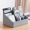 Caixa Organizadora de Mesa com Grande Capacidade para Organizar Cosméticos, Controles Remotos, Itens Diversos e Porta-Canetas; Caixa Organizadora Compartimentada para a Sala de Estar