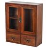 Caixa de Armazenamento de Mesa Retrô Armário de Armazenamento de Brinquedos de Madeira Gaveta Cosméticos Escritório Prateleira de Armazenamento de Mesa de Madeira