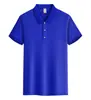 Camisa Polo Publicitária com Sensação de Gelo Bordada Personalizada com Logo 200g Fresca Sensação de Gelo Gola Manga Curta Roupa de Trabalho