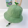 Chapéu de Bebê Primavera e Outono Fino Menina Bebê Protetor Solar Chapéu Infantil Chapéu de Pescador Infantil Fofo Super Fofo Verão