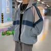Chaqueta estilo Hong Kong Chaqueta para hombre Primavera y otoño 2022 Nuevo estudiante Moda coreana Top holgado con capucha