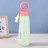Nueva taza de acero inoxidable con aislamiento al vacío, alto valor estético, taza creativa de pétalo, taza portátil para viajes al aire libre con asa, venta al por mayor