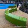 Asientos para Piscina de Árbol de Fibra de Vidrio para Exteriores, Exhibición Comercial, Sillas de Ocio para Paisajismo de Jardines Comunitarios, Taburetes para Macizos de Flores de Parques Escolares