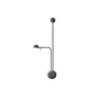 Lámpara de pared de hotel española moderna minimalista para sala de estar, dormitorio, mesita de noche, nórdica, balcón, pasillo, lámpara de pared lineal