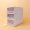 19 nueva caja de almacenamiento de ropa interior Caja de almacenamiento de calcetines de ropa interior de plástico tipo cajón para el hogar Caja de acabado simple