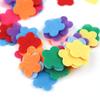 Tecido de Feltro Artesanal DIY Joias Roupas Bolsa Diária Disco Estrela de Cinco Pontas Flor Colorida Acessórios Decorativos Material