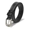 Cinturón de cuero genuino para mujer europeo y americano transfronterizo, cinturón casual cosido lateral para coche, decoración con hebilla de pasador perforado, cinturón para pantalones al por mayor