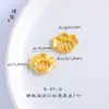 Acessórios de Ouro DIY de longa data pin de desejos acessórios clip materiais para joias feitos à mão mulheres