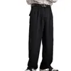 Pantalones de traje finos de cintura alta, drapeados, de talla grande, para chica gordita, pantalones de pierna ancha, diseño de nicho, pantalones casuales sueltos para niños de verano