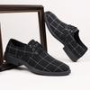 Verano Nuevo Piel Suave Zapatos de Guisante Zapatos Casuales de Cuero para Hombre Zapatos de Hombre Tiktok en nombre de la Explosión Zapatos Derby para Hombre