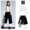 Roupas de Dança Jazz para Meninas Hip-Hop Menina Dança de Rua Jazz Conjunto Moda Grupo de Meninas Legal e Bonito Palco Passarela Roupa de Performance