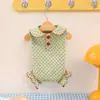 Ropa de Algodón para Perros con Lunares para Primavera y Verano que Cubre la Barriga, Collar de Muñeco para Mascotas Ropa de Cuatro Patas, Ropa Linda para Gatos Pequeños Bichón y Teddy