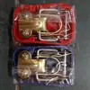 Terminal de Batería, Terminal de Batería, Abrazadera de Liberación Rápida para Batería, Conector Universal, Rojo y Azul