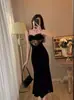 Novo Vestido de Noite 2026 com uma Vibe de Socialite, Vestido Longo com Alças, Ultra-Sexy, Luxo Leve, Nicho, Costas Nuas, Vestido de Banquete de Alta Qualidade