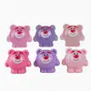 Miniatura de Oso Fresa Realista Figura de Muñeca Casa de Muñecas Decoración del Hogar Adorno Pequeño Creativo Decoración de Oficina