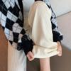 Calça Longa Feminina Casual Esportiva de Cintura Alta Elástica Perna Reta Perna Larga Outono Cor Sólida Versátil Sem Ferro Calça Solta