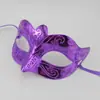 Máscara de Performance para Festa de Halloween Máscara de Meio Rosto para Baile de Máscaras Adereços para Performance ao Vivo de Carnaval Masculina e Feminina