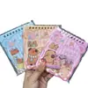 Pegatinas de Paisaje Colección de Escenas en Miniatura Libro de Pegatinas Juguetes Populares para Niños Manual de Niñas Pegatinas de Material Periférico Bloc de Notas