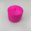 Rolo de Papel Crepom Colorido 4,5cm*25M Material para Flor de Papel DIY Artesanal Infantil Suprimentos para Decoração de Fundo