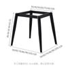 Base de Suporte de Madeira Maciça Pé de Mesa Quadrado de Placa de Rocha Stand de Mármore Pé de Mesa de Vidro Suporte Redondo de Mesa para Livros