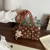 Bolso Grande de Lunares Simple de Verano para Mujer 2026 Nuevo de Moda Estilo Coreano Bolso de Hombro a la Moda Ins Bolso de Hombro de Moda