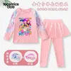 Transfronterizo Kpop Cazadores de Demonios Grupo de Chicas Cazadoras de Demonios Traje de Baño Infantil para Niñas de Dos Piezas con Mangas Largas de Secado Rápido